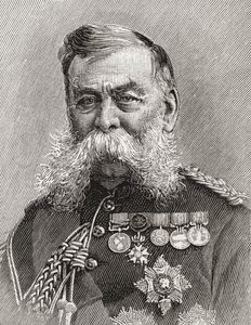 Field Marshal Sir John Linthorn Arabin Simmons by English School