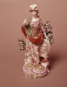 Figure of the Goddess Athena, Derby Porcelain Works, c.1800