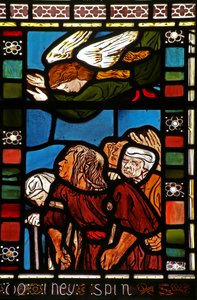 Figures Attending the Sermon on the Mount by English School