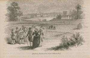 Finsbury Fields in the Reign of Queen Elizabeth I