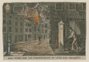 Fire pumps for the preservation of lives and property by English School