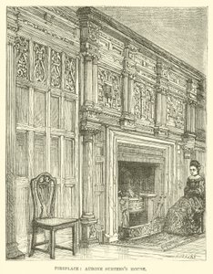 Fireplace, Aubone Surtees