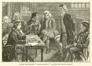 First Methodist "Class-Meeting" Called by That Name (engraving)