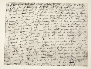 First half page of Sir Philip Sidney