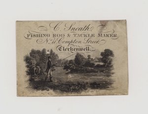 Fishing Rod and Tackle Maker, C Sneath by English School