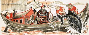 Fishing Boat by English School