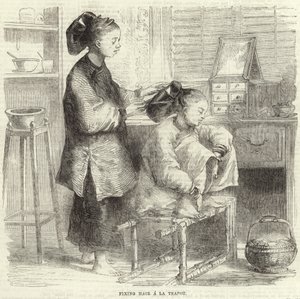 Fixing Hair a la Teapot by English School