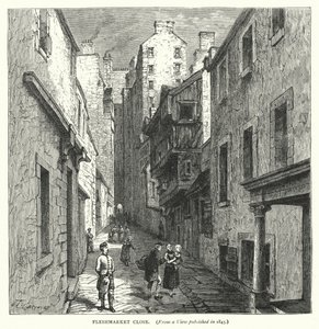 Fleshmarket Close by English School