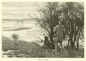 Floods near Windsor by English School