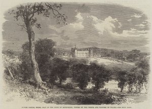 Floors Castle, Kelso, Seat of the Duke of Roxburghe, visited by the Prince and Princess of Wales by English School