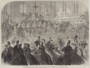 Flower Show of the United Horticultural Society, Albion Hall, Moorgate-Street