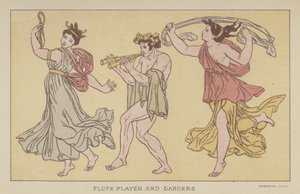 Flute Player and Dancers