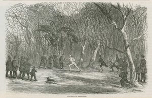 Foot Race at Bayswater, London by English School