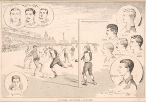 Football - Ironopolis v. Stockton, 1892 by English School