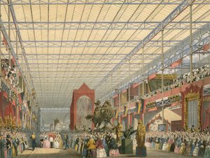 Foreign Nave of The Great Exhibition of 1851 by English School