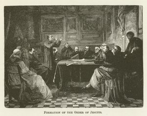 Formation of the Order of Jesuits by English School