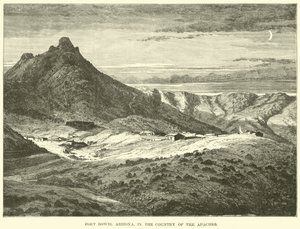 Fort Bowie, Arizona, in the Country of the Apaches by English School