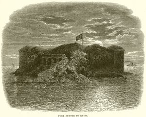 Fort Sumter in Ruins