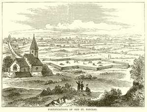 Fortification of Old St. Pancras by English School