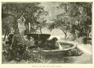 Fountain in the Villa Reale, Naples