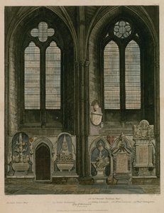Fourth and fifth window, North Aisle, Westminster Abbey, London by English School