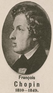 Francois Chopin (engraving) by English School