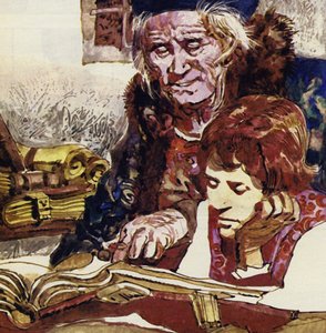 Francois was taught by a priest who became his benefactor by English School
