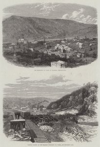 Franklin Petroleum Oil Works by English School