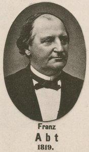 Franz Abt (engraving) by English School