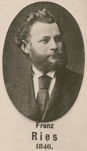 Franz Ries (engraving) by English School