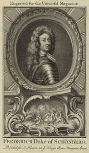 Frederick, Duke of Schonberg by English School