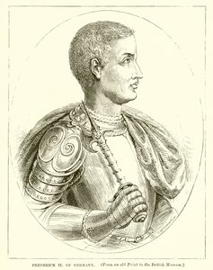 Frederick II of Germany by English School