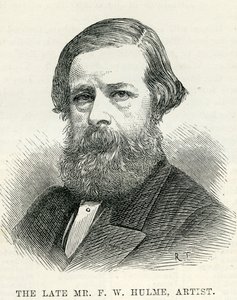 Frederick William Hulme (1816-84) from The Illustrated London News 6th December, 1884 by English School