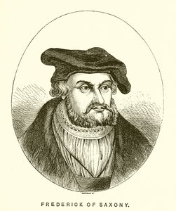 Frederick of Saxony by English School