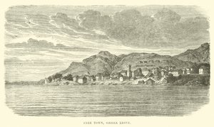 Free Town, Sierra Leone by English School