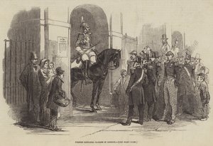 French National Guards in London by English School
