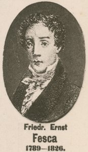 Friedrich Ernst Fesca by English School