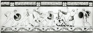 Frieze on the Pillar of the Grotta del Cardinale by English School
