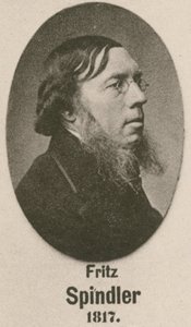 Fritz Spindler (engraving) by English School