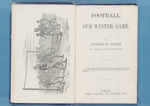Frontispiece from Football: Our Winter Game, by Charles W. Alcock, 1874 by English School