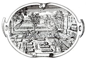 Frontispiece, from The Herball, by John Gerard by English School