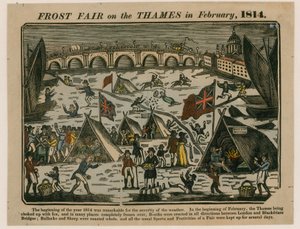 Frost Fair on the Thames, 1814