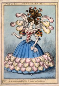 Full Dress for 1828 - Dedicated to the Feathered Race, 1828