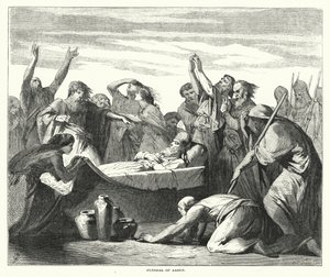 Funeral of Aaron by English School