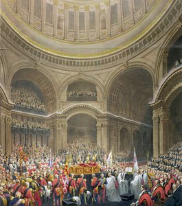 Funeral of Arthur Wellesley, Duke of Wellington in St. Paul