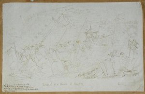Funeral of a Chinese at Hong Kong by English School