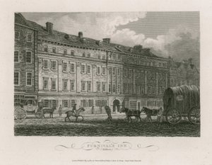 Furnivals Inn, Holborn, London by English School