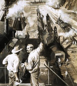 G. W. Goethals Directs the Building of the Panama Canal