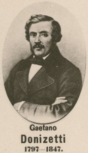 Gaetano Donizetti by English School