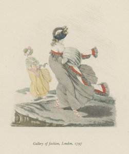 Gallery of Fashion, London, 1797 by English School